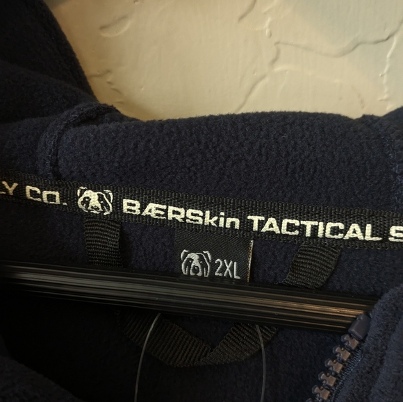 NWT Baerskin Tactical Supply Co Jacket Baer Skin 4 Navy - Picture 3 of 7